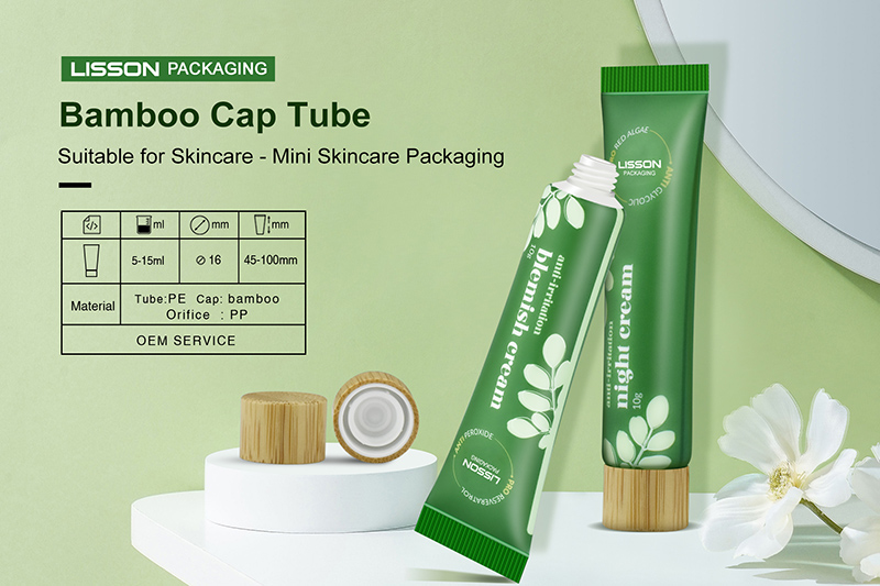 Tube de bouchon en bambou écologique