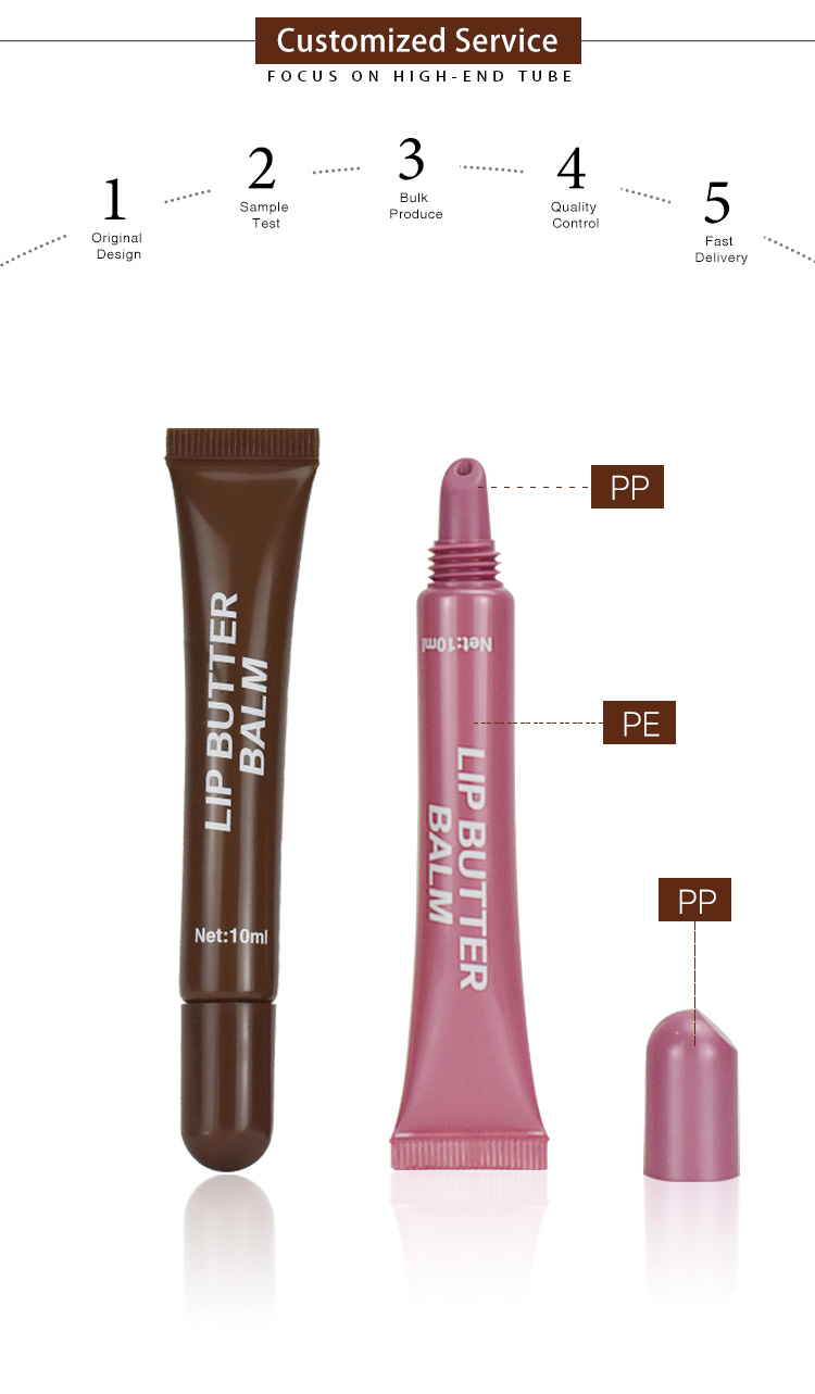 Custom PE Lip Butter Slant Tip
