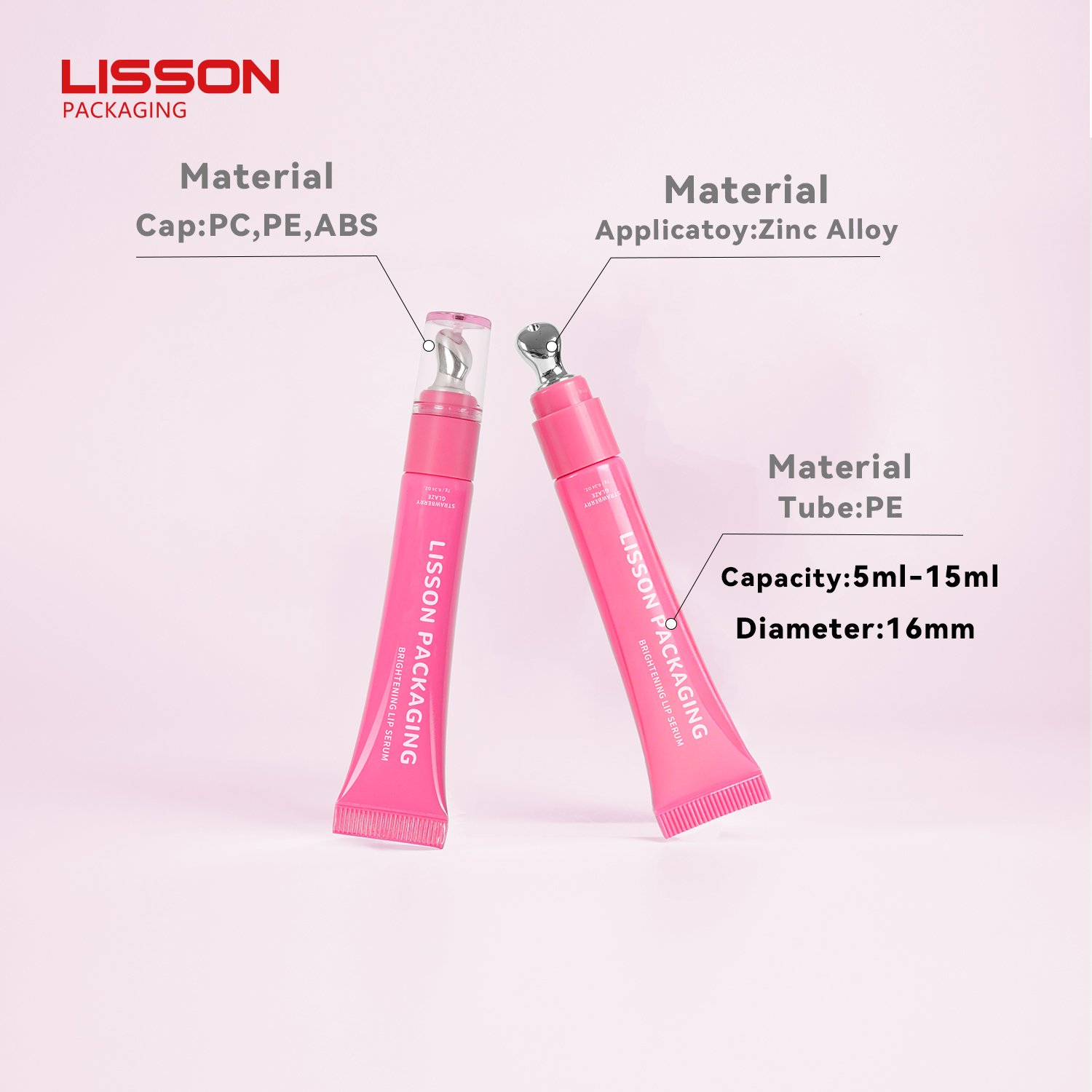 Eye Cream Tube With Metal Applicator