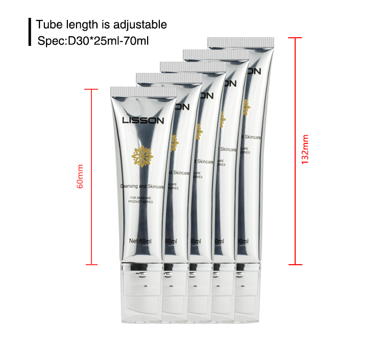 D30 cosmetic squeeze tube