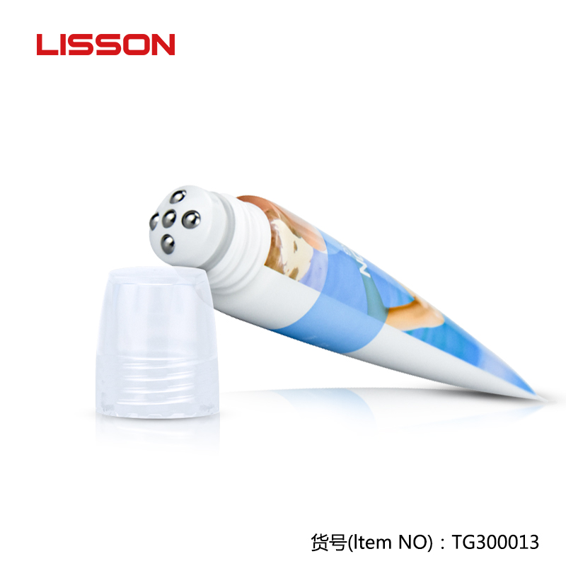 empty PE tube with 5 stainless steel rollers