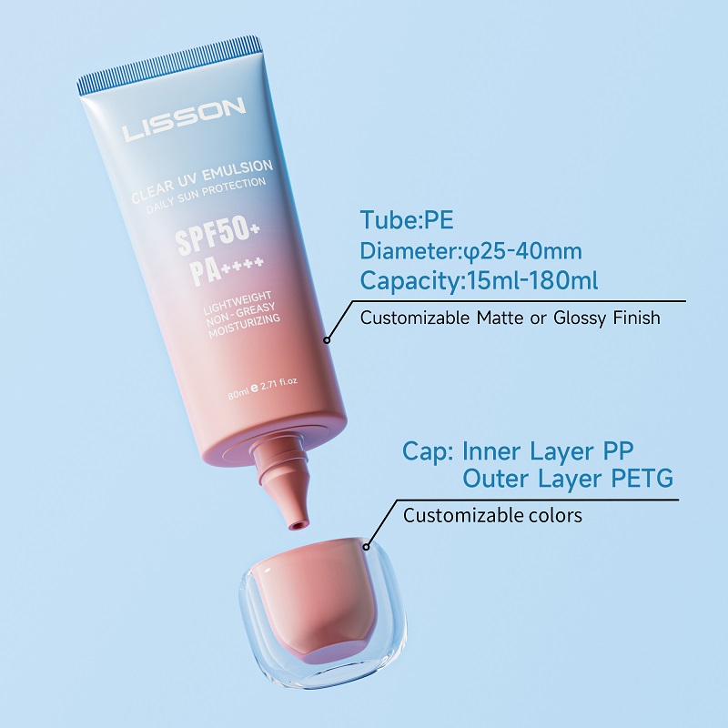 Sunscreen Cream Tube Packaging