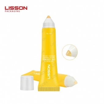  10ml Applicateur en silicone Tube de squeeze en plastique Soins des yeux et emballages de soins aux lèvres