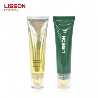 Emballage cosmétique de 50 ml avec applicateur en alliage de zinc