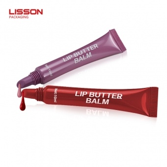 Tube souple personnalisé de 10 ml pour gloss à lèvres en plastique