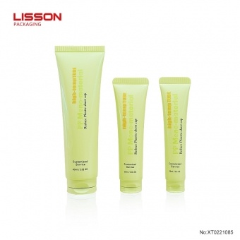 Tube PE à bouchon à clapet écologique et moins plastique