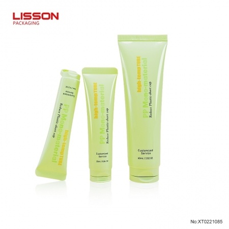 Eco-friendly Less-plastic Flip Cap PE Tube