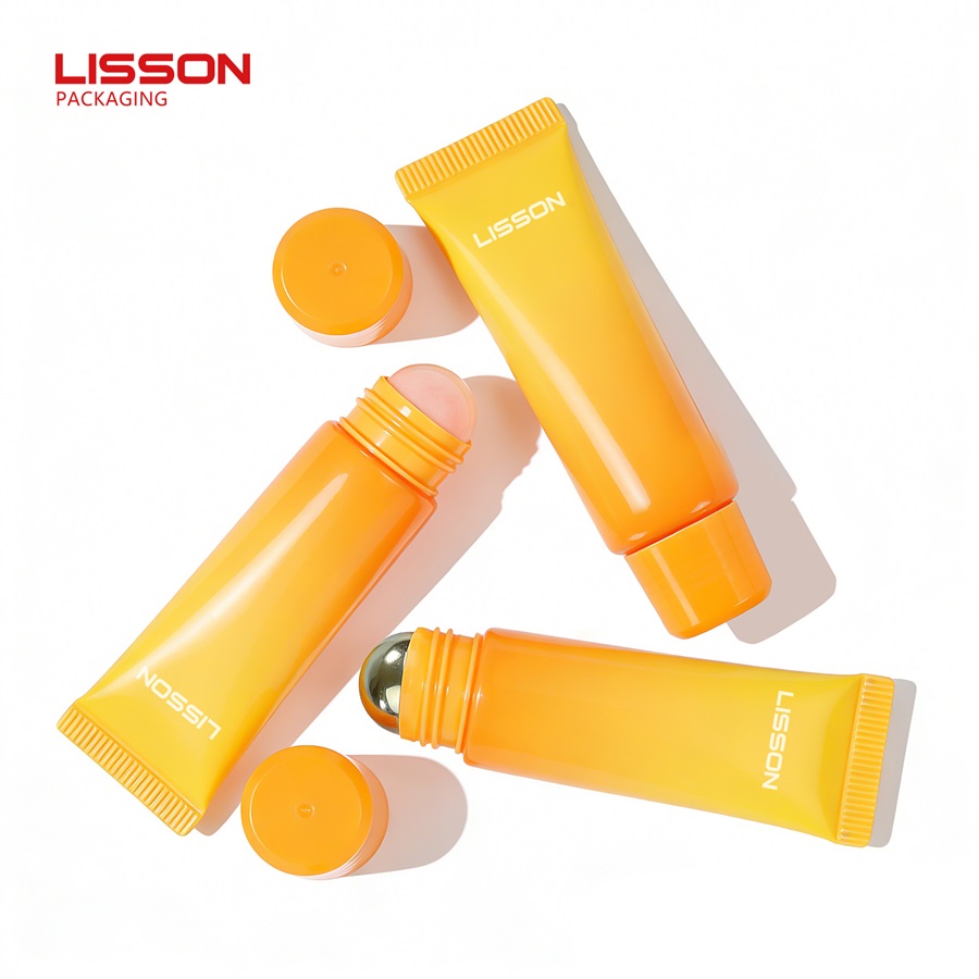 Plastic Squeeze Tube with Roller Ball