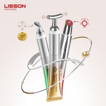 Tube de crème contour des yeux à massage vibrant