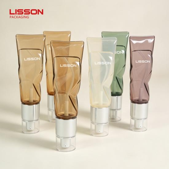 Luxury Clear PETG Plastic Cosmetic Tube