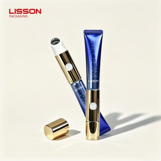 Tube de crème contour des yeux avec massage par vibrations chaudes et froides