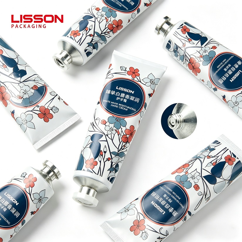 Aluminum Squeeze Hand Cream Tube