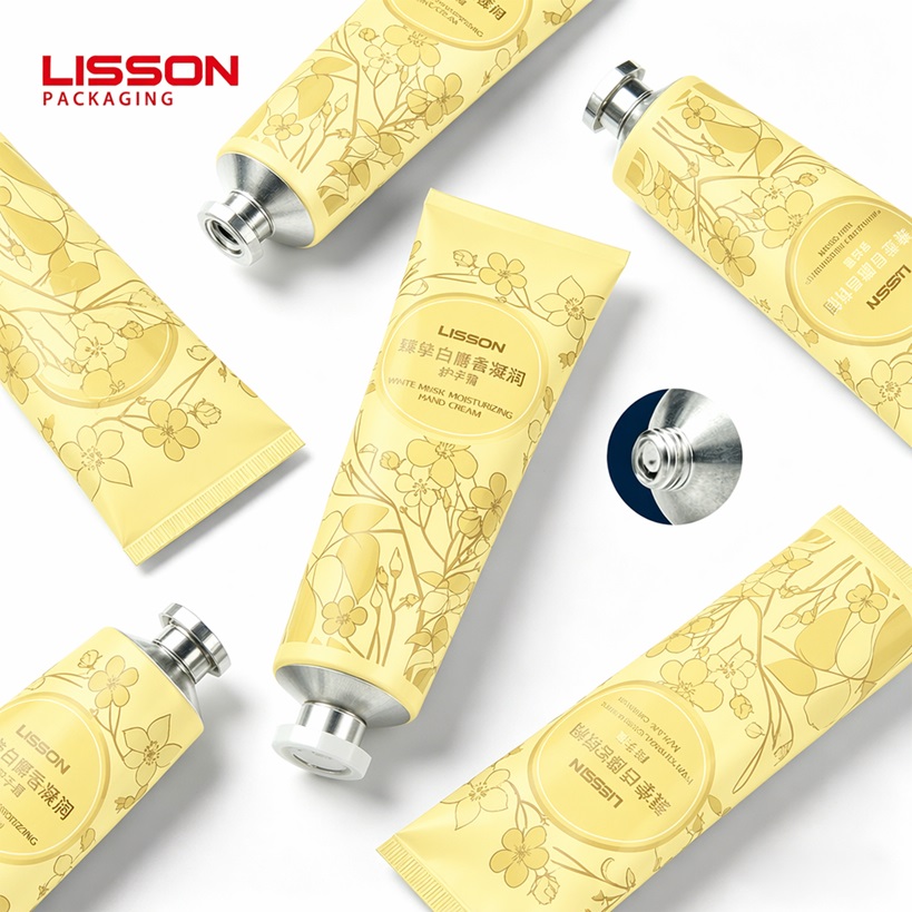 Aluminum Squeeze Hand Cream Tube