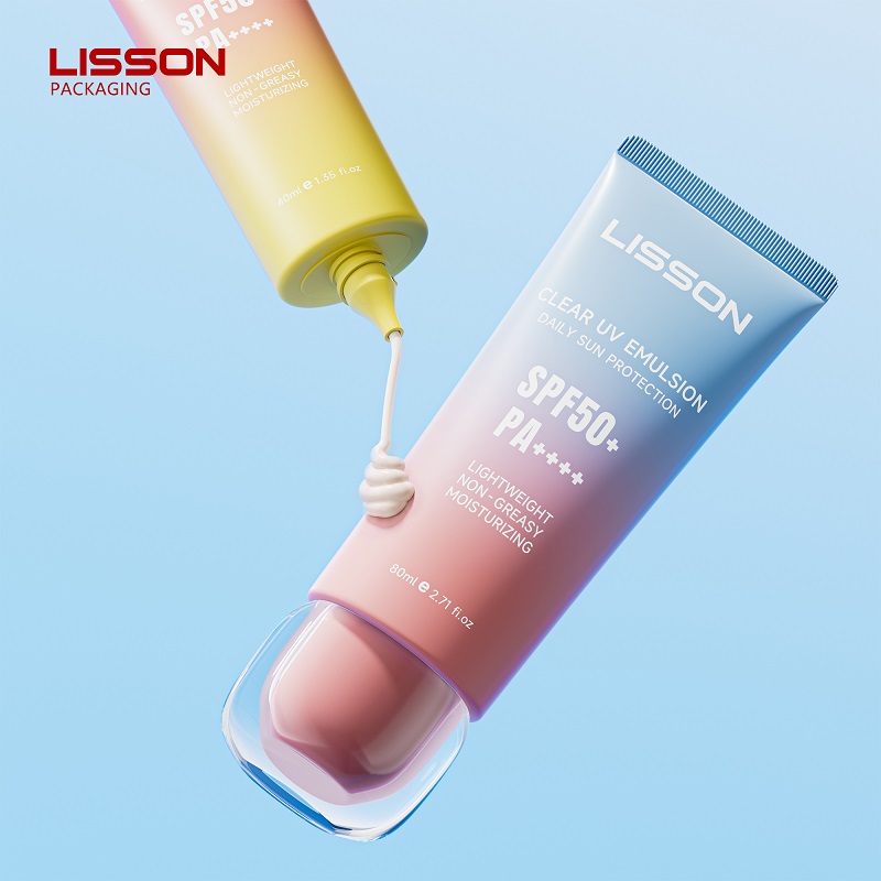 Cosmetic Oval Tube Packaging