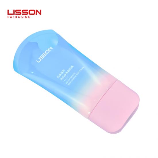 Tube cosmétique ovale ABL de 50mm avec bouchon à disque