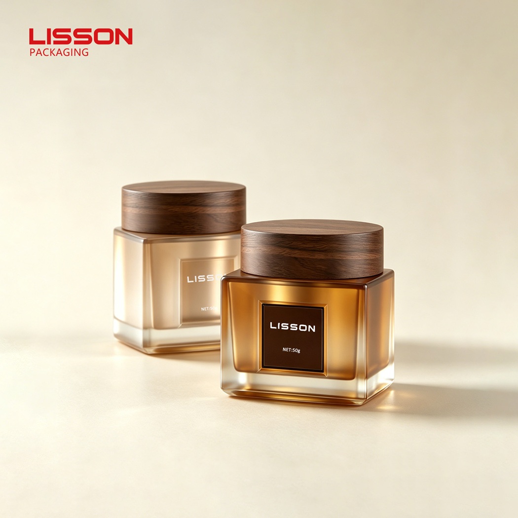 Skincare Glass Cream Jar