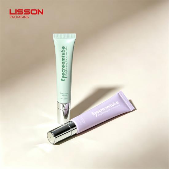 Tube de crème pour les yeux D19 avec applicateur en alliage de zinc