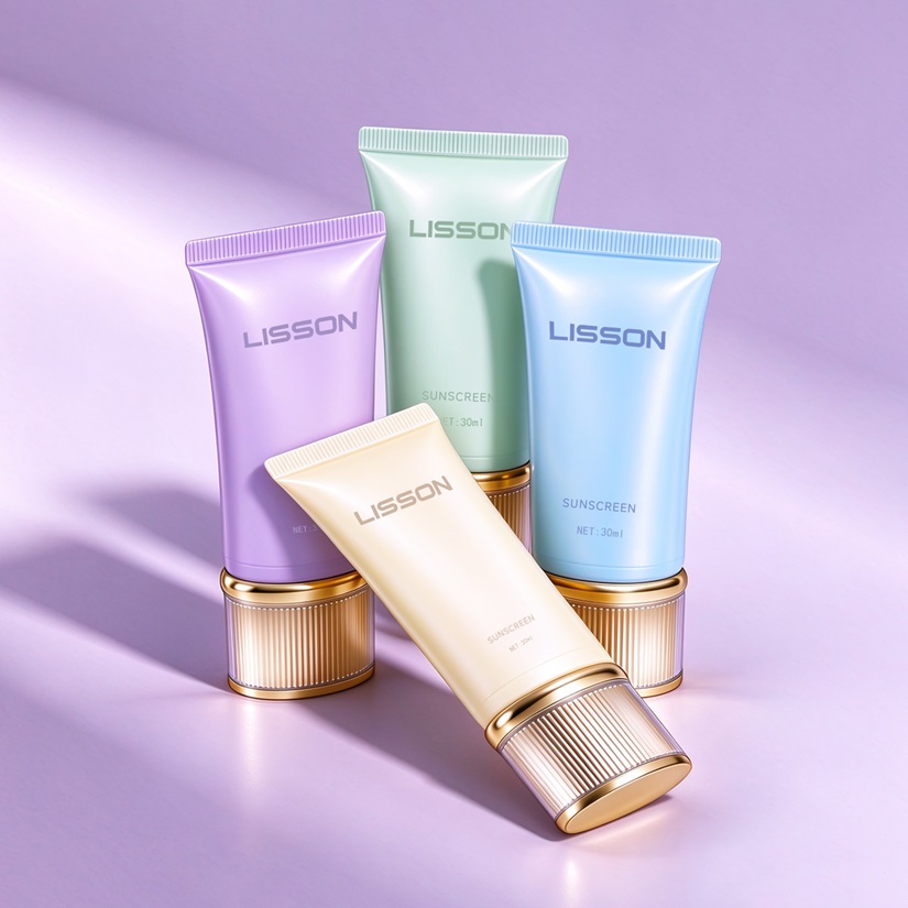 Cosmetic Oval Squeeze Tube