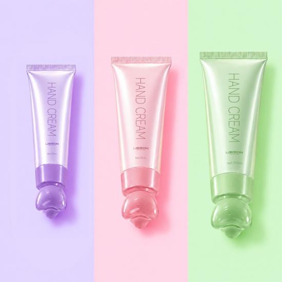 Tube cosmétique D25/D30/D35 avec bouchon de massage par acupression