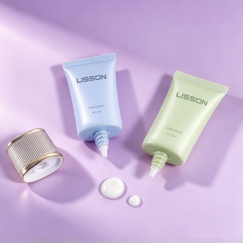 Cosmetic Oval Squeeze Tube