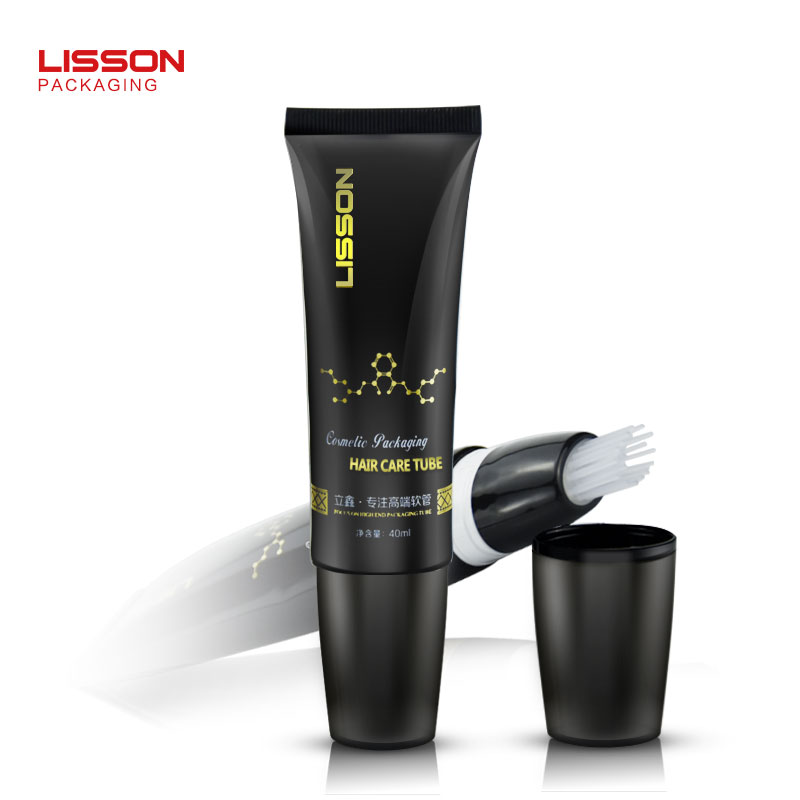 Hair Care Tube with Massage Comb Applicator