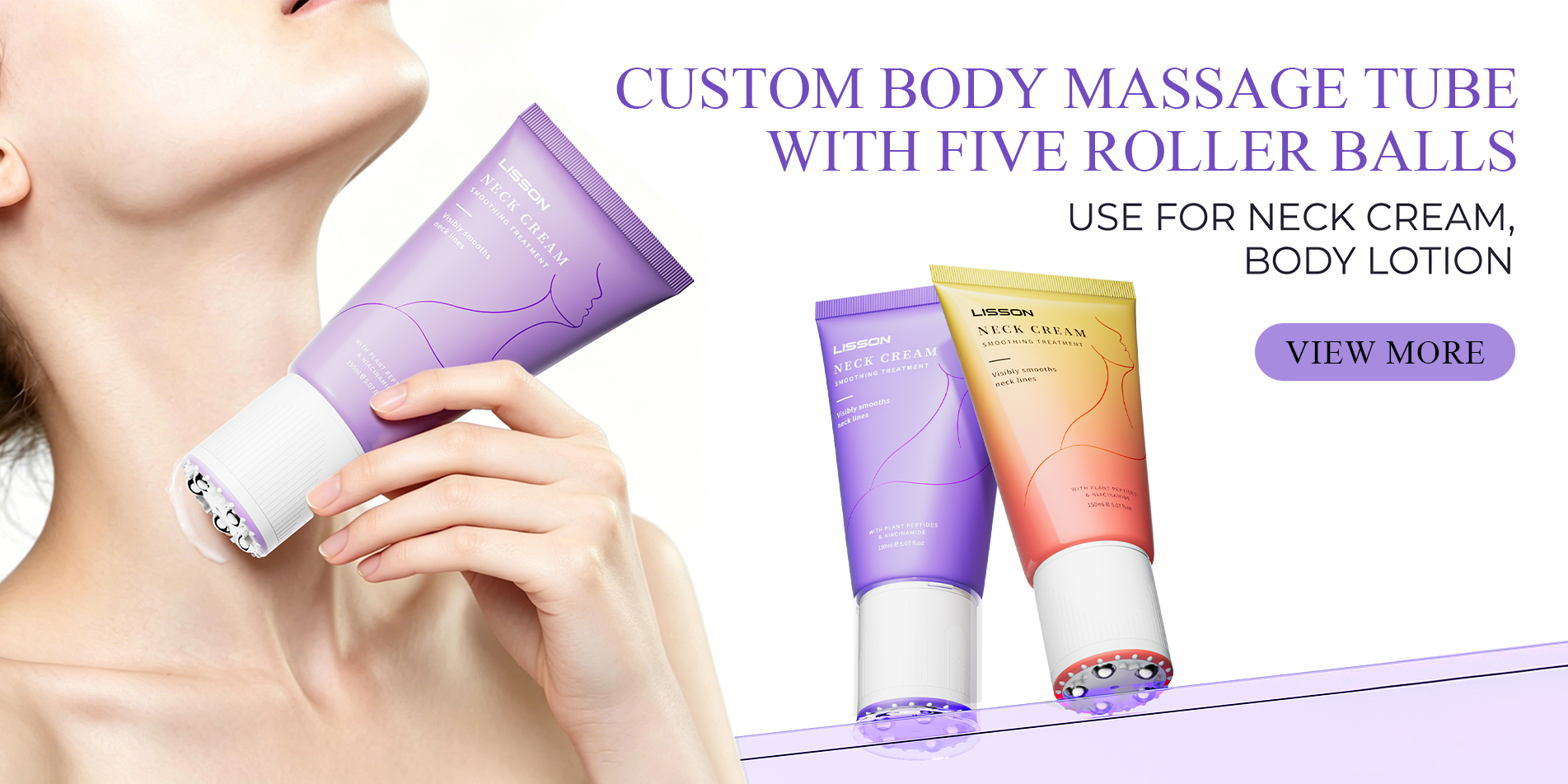 Custom Body Massage Tube