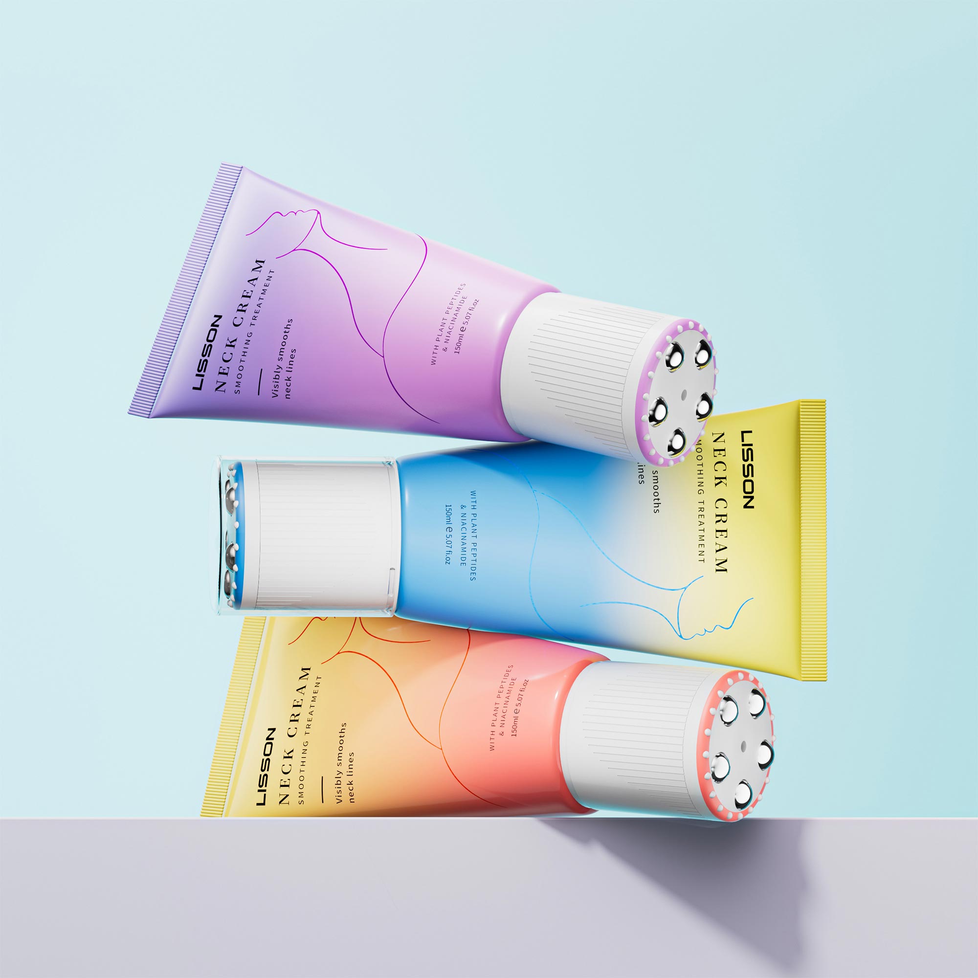 Tubes de soins pour le corps et les cheveux