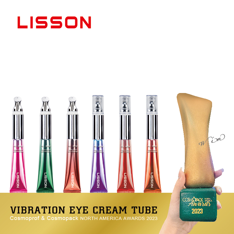 Le tube de crème vibrante pour les yeux LISSON a remporté le premier prix aux Cosmoprof & Cosmopack North America Awards
